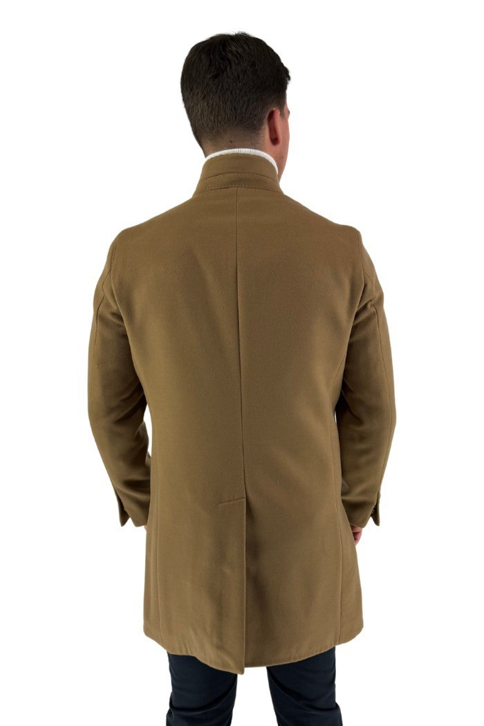 Privat Fashion cappotto monopetto in poliviscosa Morf-mcp738 [d77b00f2]