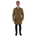 Privat Fashion cappotto monopetto in poliviscosa Morf-mcp738 [d22b47ec]