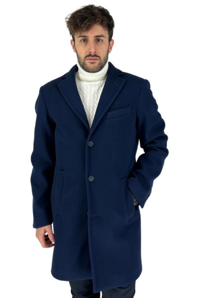Two-Bi cappotto con petto a lancia Capp206 — 805219040062778_1