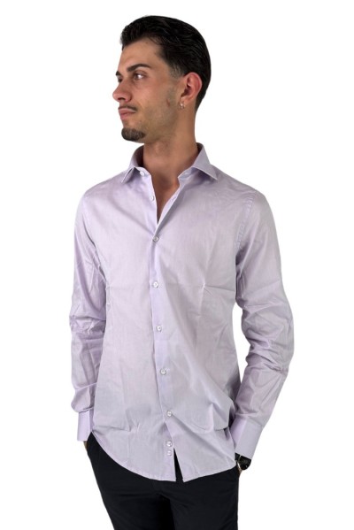 Paul Matthew camicia da uomo in cotone con collo francese cf11-1152 — 805219040073841_3