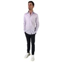 Paul Matthew camicia da uomo in cotone con collo francese cf11-1152 [802ad758]