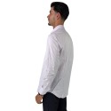 Paul Matthew camicia in cotone con collo francese cf11-1612 [01dfa893]