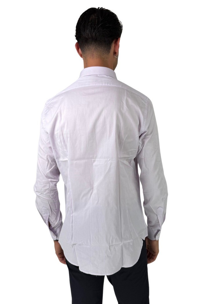 Paul Matthew camicia in cotone con collo francese cf11-1612 [b6c26997]