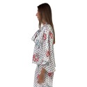 Maidoma blusa a fantasia con maniche a kimono pe25f527/bl2047 [e506aec7]