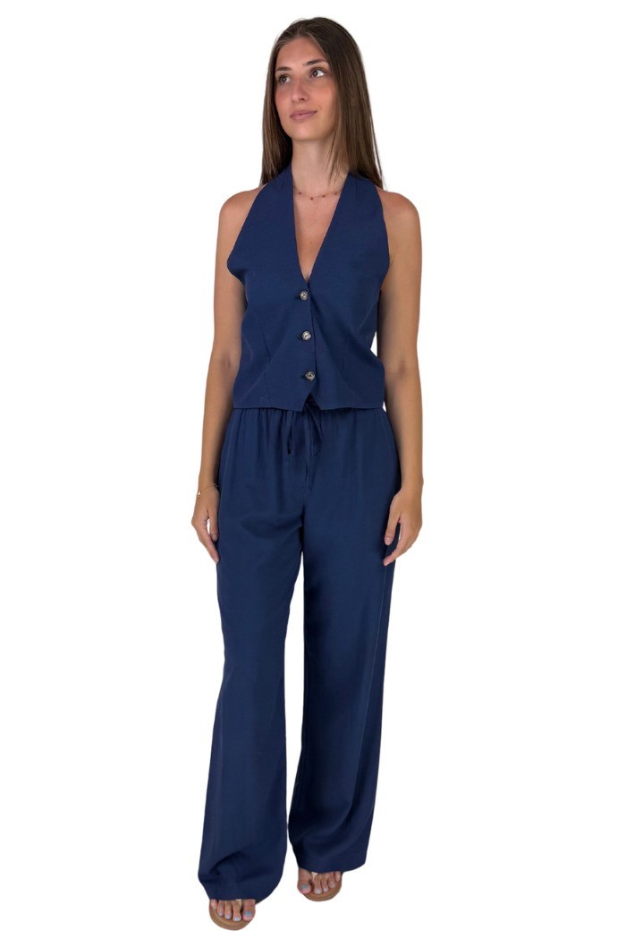 Maidoma gilet regular in lino e viscosa pe25f508/md1270 [d3f3a642]