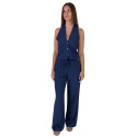Maidoma gilet regular in lino e viscosa pe25f508/md1270 [d3f3a642]