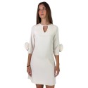 Celye abito corto da donna con fiori sulle maniche ss25c0533 [1ed0416f]