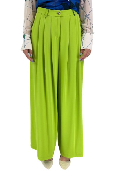 Dairesy pantalone palazzo con tasche alla francese laterali ss24d0382 — 805219040070042_1