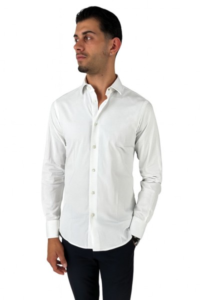 Brouback camicia da uomo in cotone stretch Slim10luxury-e01 — 805219040073238_1