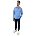 Brouback camicia da uomo in cotone stretch Slim10luxury-e01 [83178bac]