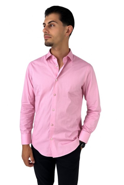 Brouback camicia da uomo in cotone stretch Slim10luxury-e01 — 805219040073238_4