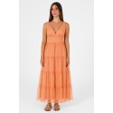 Dairesy abito in glitter scollo a v ss24d0435 [67cedfd4]