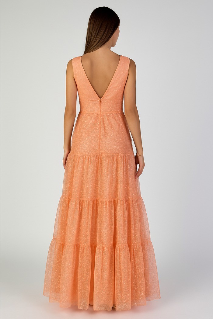 Dairesy abito in glitter scollo a v ss24d0435 [0ca51ac3]