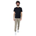 Moro pantalone chino con pences tinto in filo me2530 [b907e5a2]