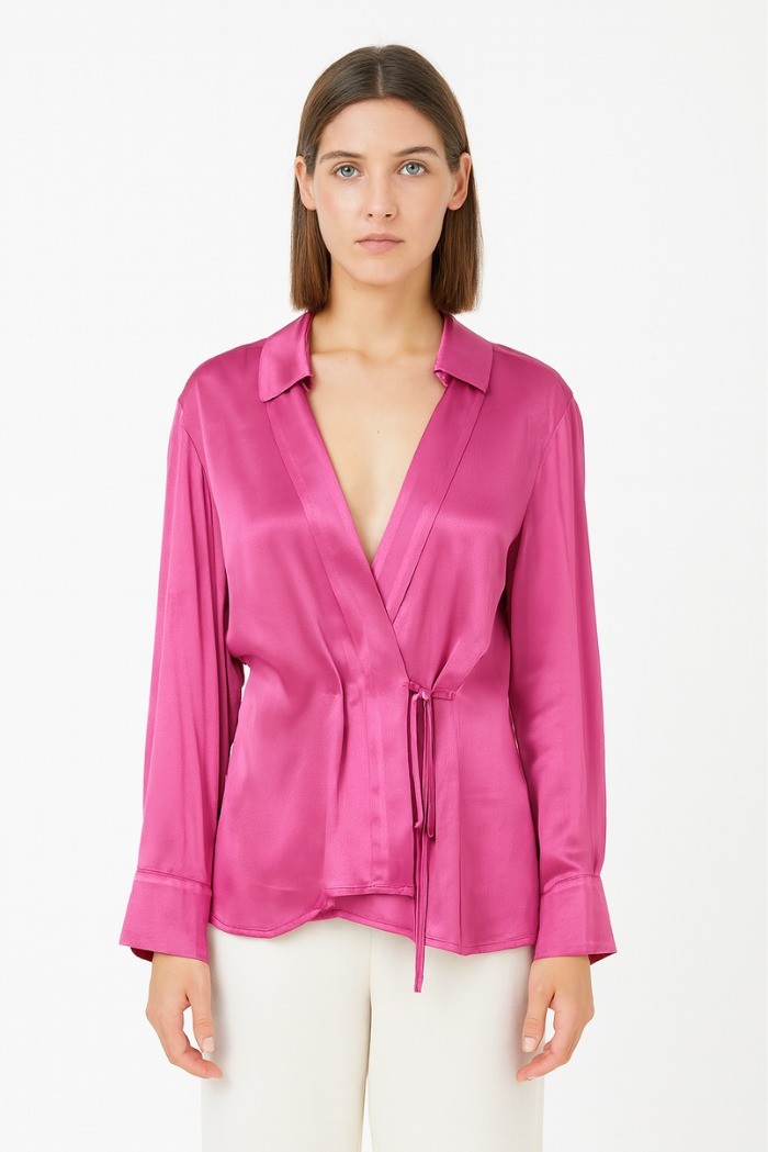 Dairesy camicia elegante da donna in viscosa ss24d0434 [e59da435]