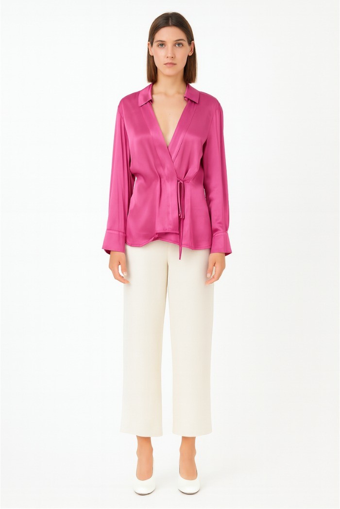 Dairesy camicia elegante da donna in viscosa ss24d0434 [8ef66122]