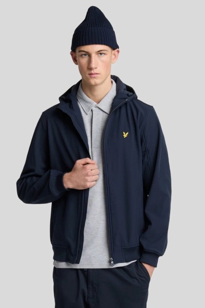 Lyle & Scott giubbotto softshell foderato in pile jk2110v [cb414951]