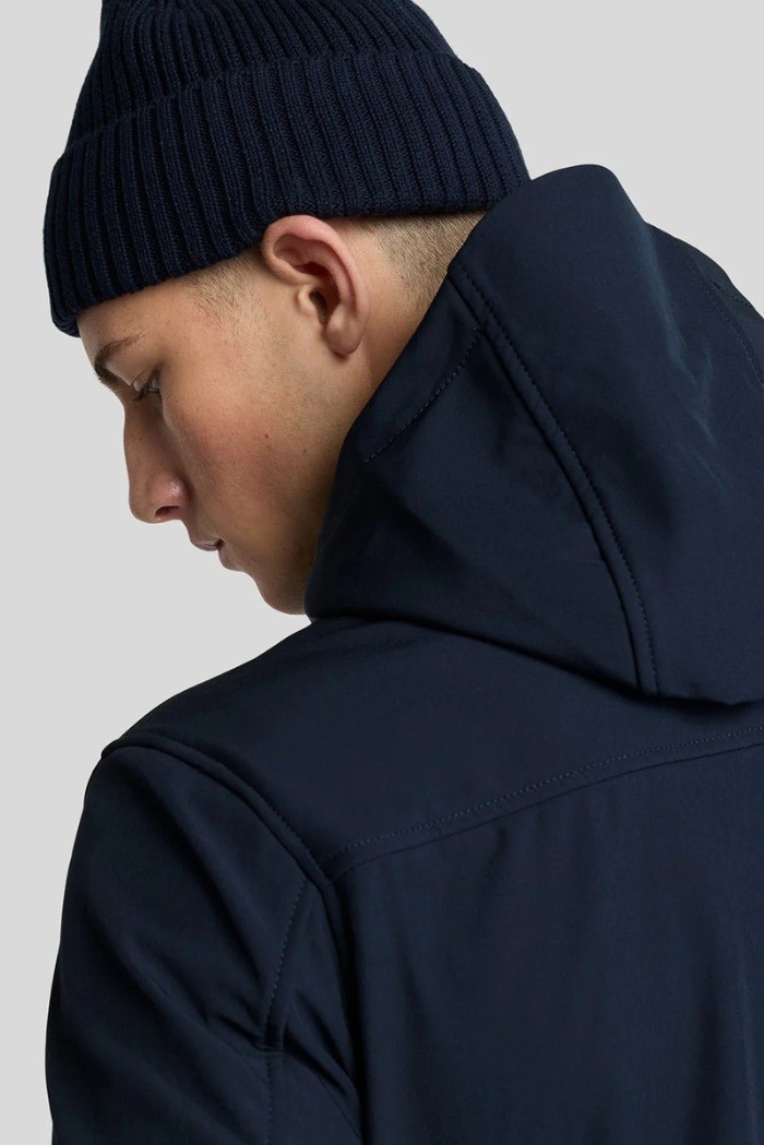 Lyle & Scott giubbotto softshell foderato in pile jk2110v [a02a8c46]