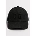 Icon cappello da donna con logo frontale effetto lurex icxf2w6a041 [9c1966e0]