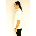 Icon t-shirt in jersey di cotone con logo sul collo icuf2w6t007 [8dc1d433]