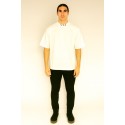 Icon t-shirt in jersey di cotone con logo sul collo icuf2w6t007 [3f8c5229]