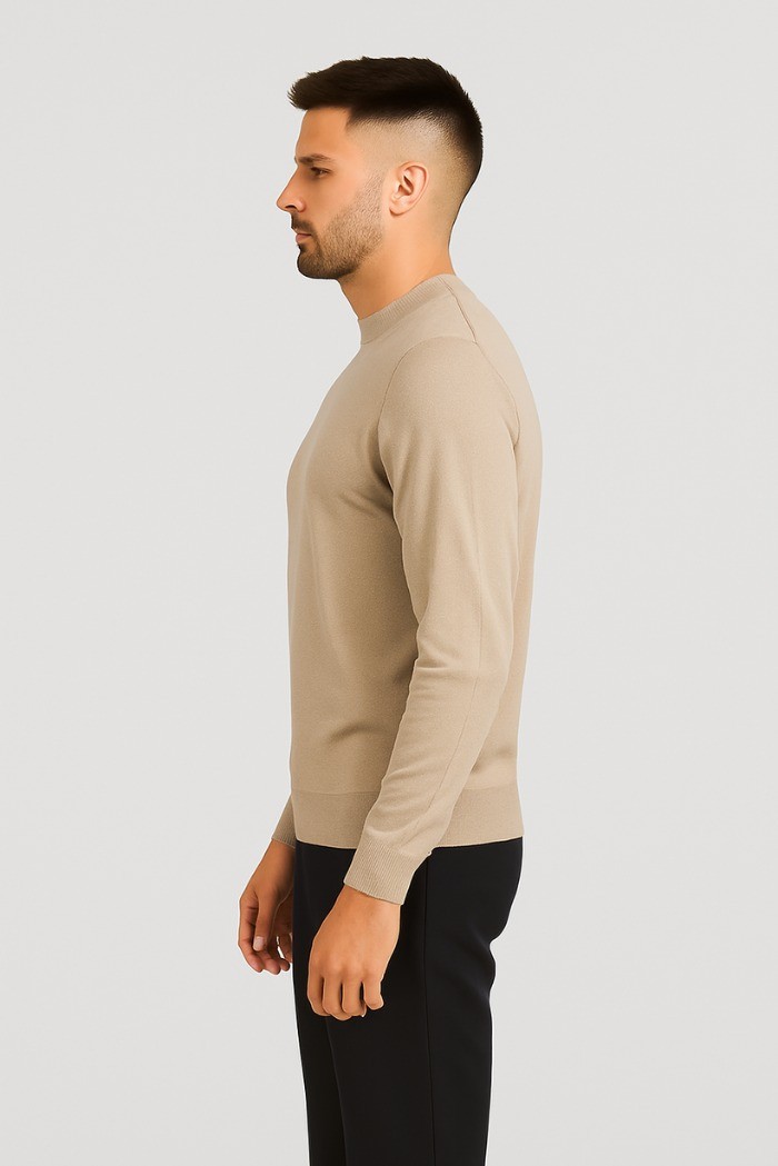 Markup maglia girocollo in lana merino extra fine mk9900154 [a387d1f2]