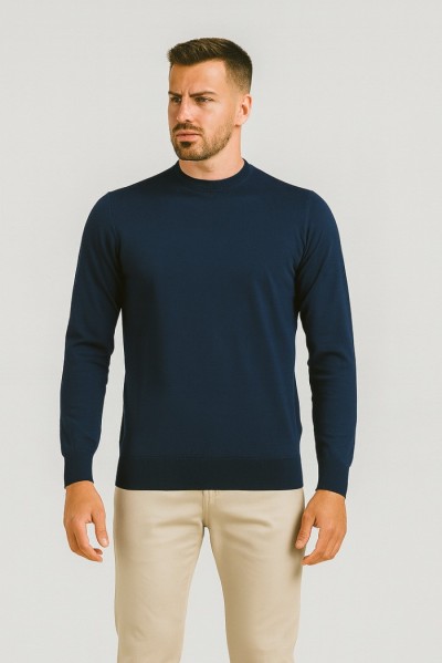 Markup maglia girocollo in lana merino extra fine mk9900154 [c5698ff0]