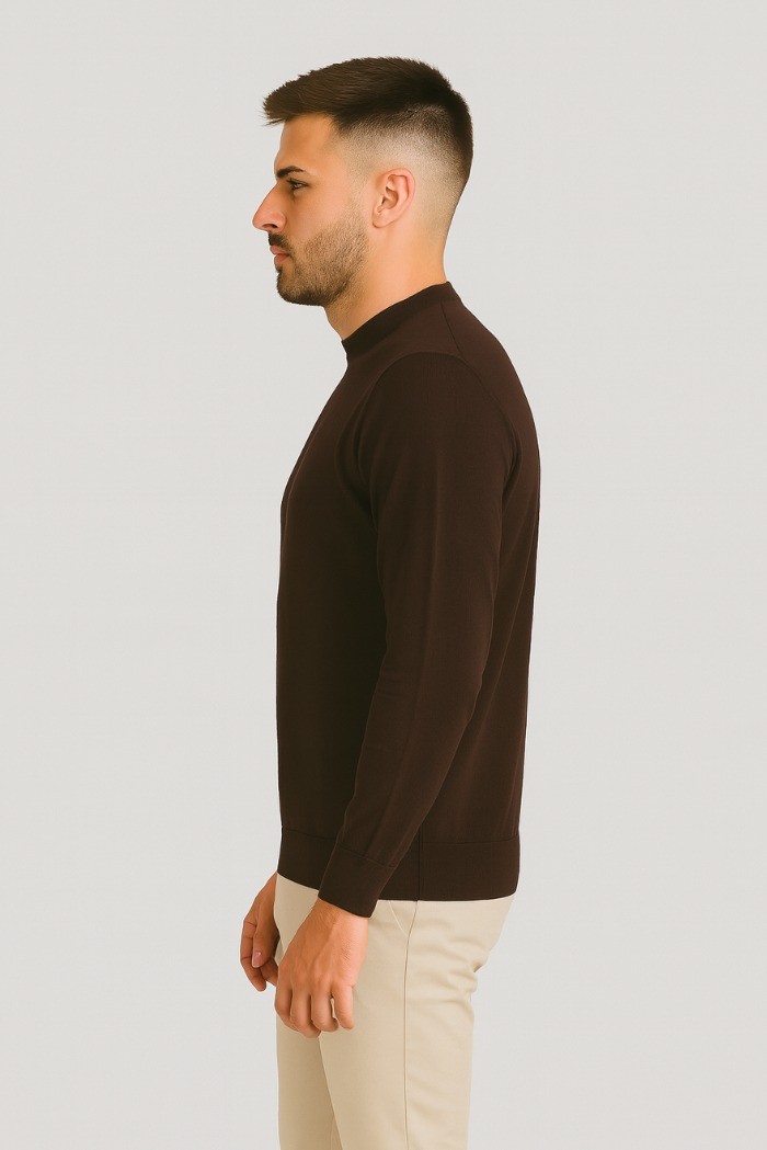 Markup maglia girocollo in lana merino extra fine mk9900154 [de53db10]