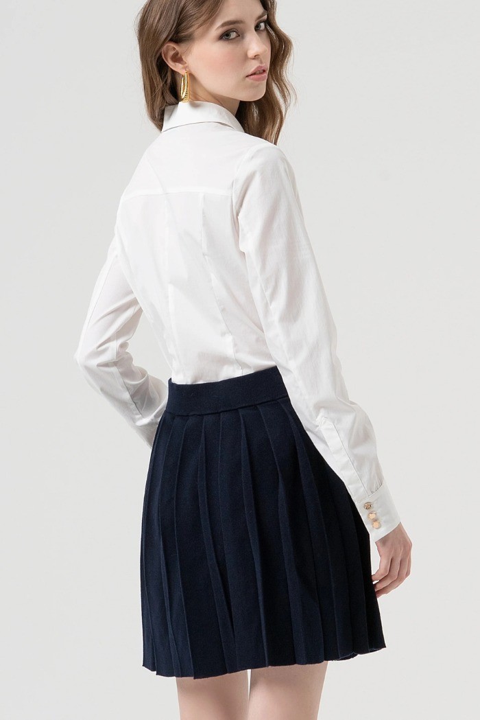Fracomina gonna slim mini in maglia fr25wg4008k45601 [b421172f]