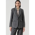 Fracomina blazer regular monopetto in fantasia spigata fr25wj2005w492w5 [55bcc527]