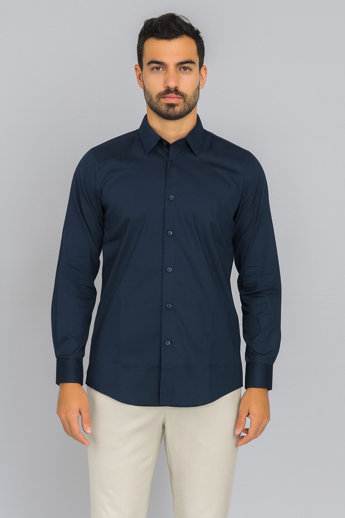 Markup camicia in misto cotone stretch mk23001 [7ec60e0c]