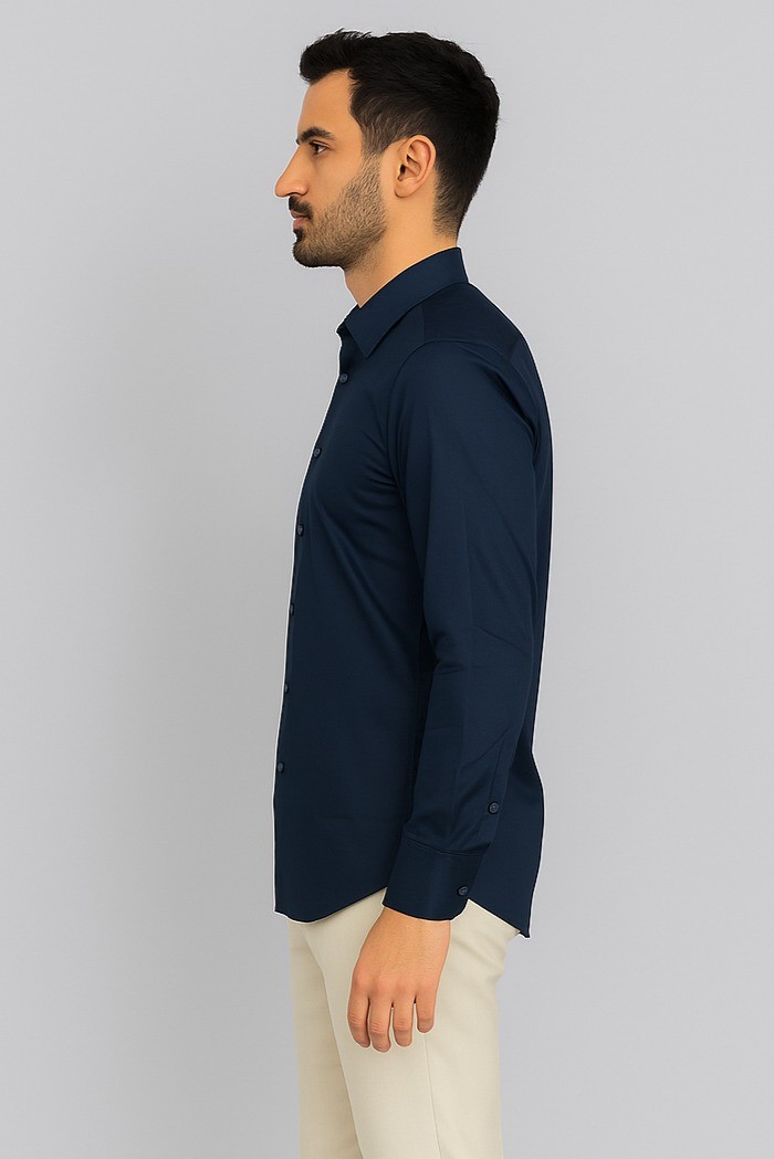 Markup camicia in misto cotone stretch mk23001 [a7e04d01]