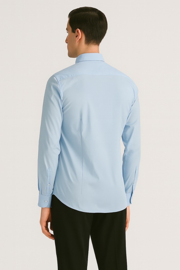 Markup camicia in misto cotone stretch mk23001 [18affcd6]