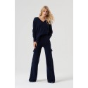 Fracomina pantalone flare in maglia di lana fr25wvc009k47301 [6c40f337]