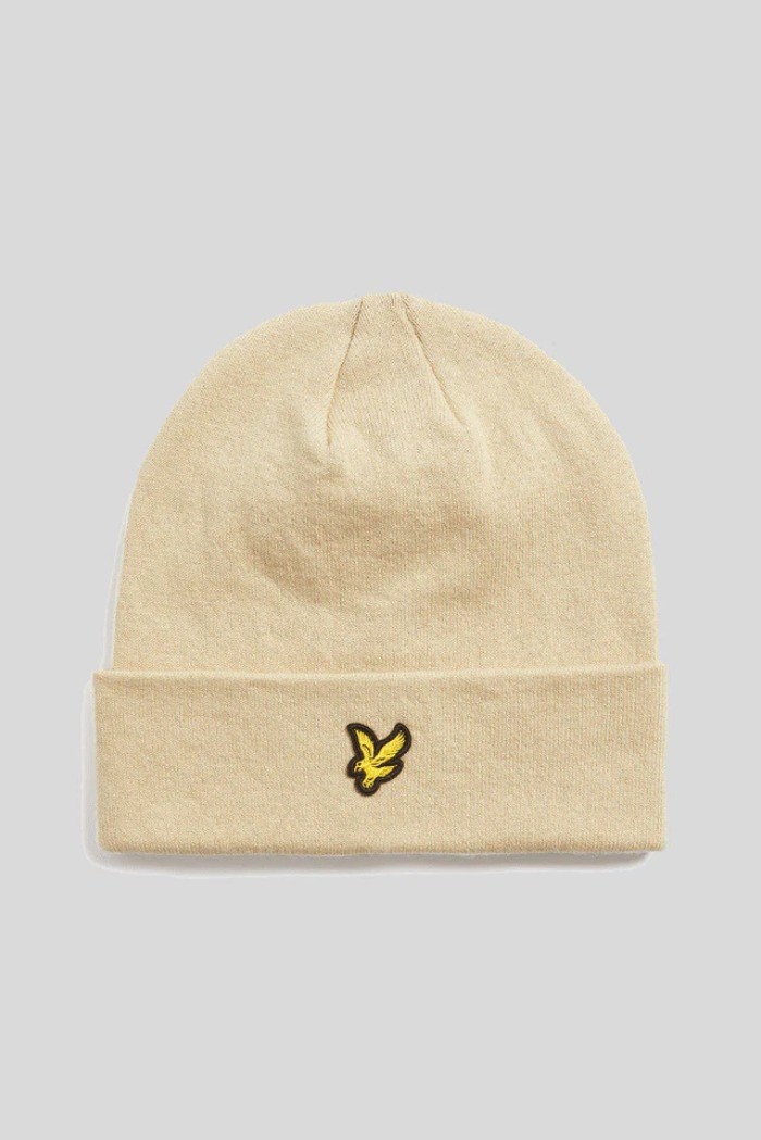 Lyle & Scott berretto in misto lana merino e cotone he2313a [0dc3db50]