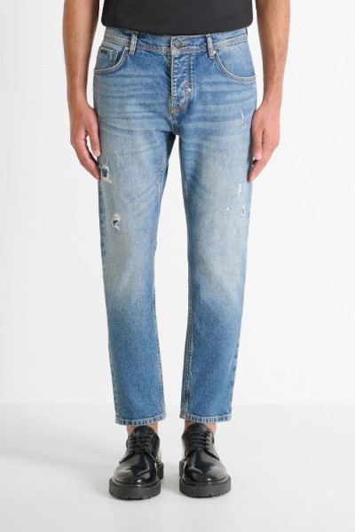 Antony Morato jeans slim fit alla caviglia in denim effetto sfumato Argon mmdt00264-fa750624-w02164 [1126921d]