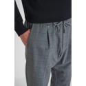 Antony Morato pantaloni regular in misto viscosa a quadri Neil mmtr00748-fa650367 [0f19c13c]