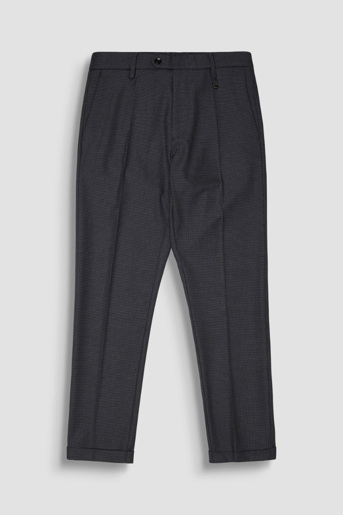 Antony Morato pantaloni slim fit in pied de poule Rad mmtr00768-fa650368 [eeea3605]