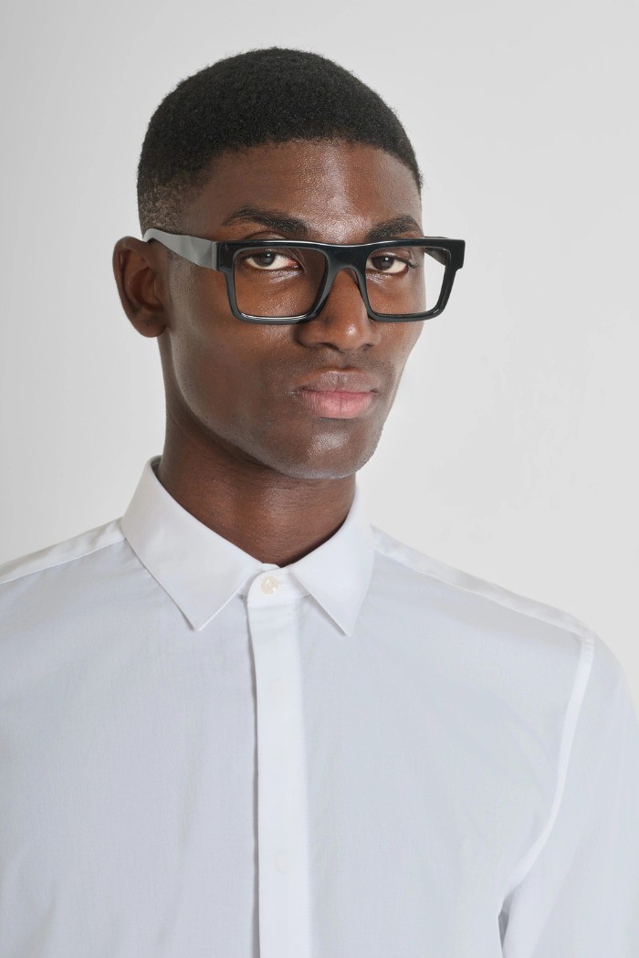 Antony Morato camicia slim fit in cotone easy iron London mmsl00691-fa400078 [2dbbbf9f]