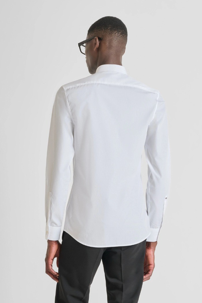 Antony Morato camicia slim fit in cotone easy iron London mmsl00691-fa400078 [9aa67e9b]