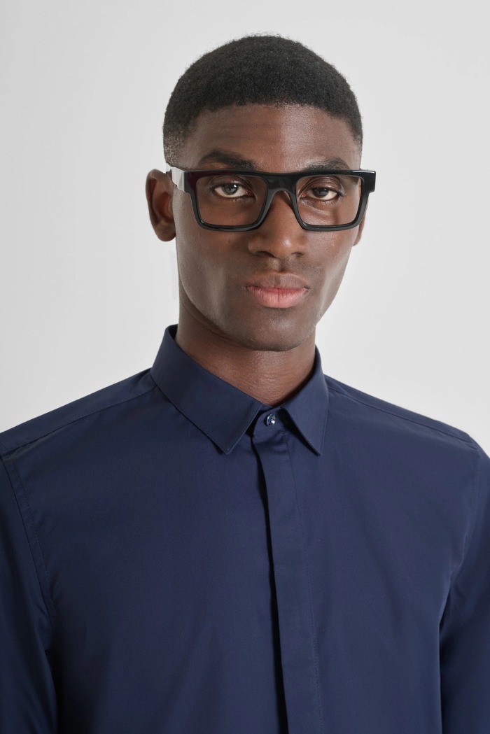 Antony Morato camicia slim fit in cotone easy iron London mmsl00691-fa400078 [b6a50599]