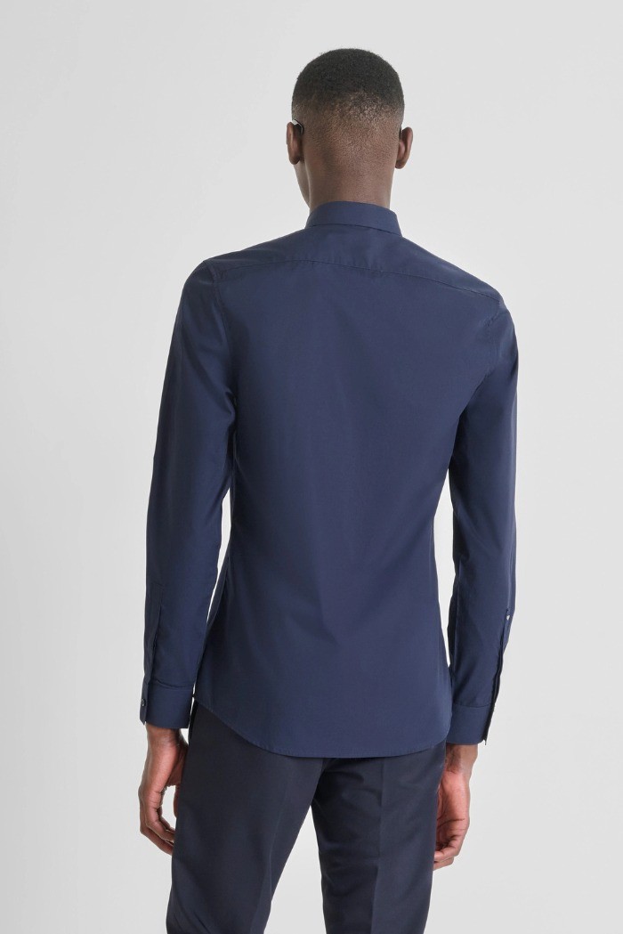 Antony Morato camicia slim fit in cotone easy iron London mmsl00691-fa400078 [01b8c49d]