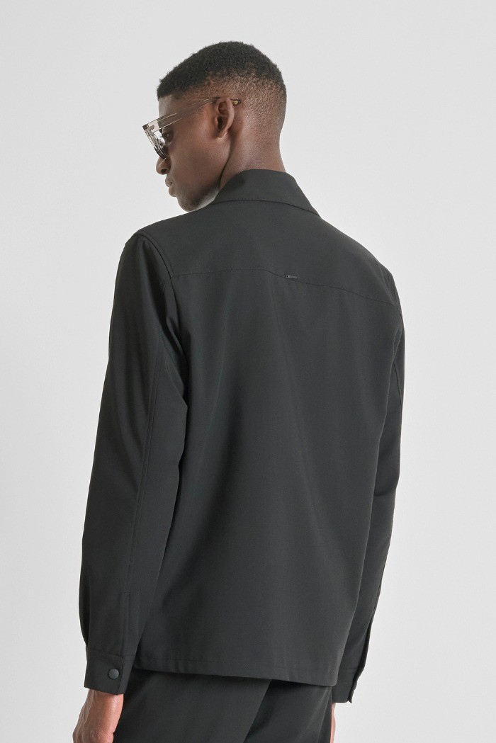 Antony Morato camicia regular fit in misto viscosa elastica mmsl00764-fa600295 [46d98d1a]
