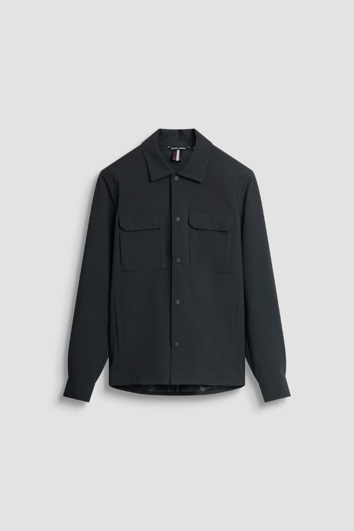 Antony Morato camicia regular fit in misto viscosa elastica mmsl00764-fa600295 [f4940b00]