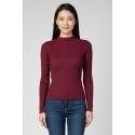 Blash maglia girocollo a costine in misto viscosa bs9700032 [3be265ac]