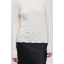 Influencer maglia a costine con scollo ampio 04h93097 [4e8a5501]