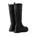 Queen Helena stivale alto con dettaglio fibbia X33-65 [6c6f7c3a]