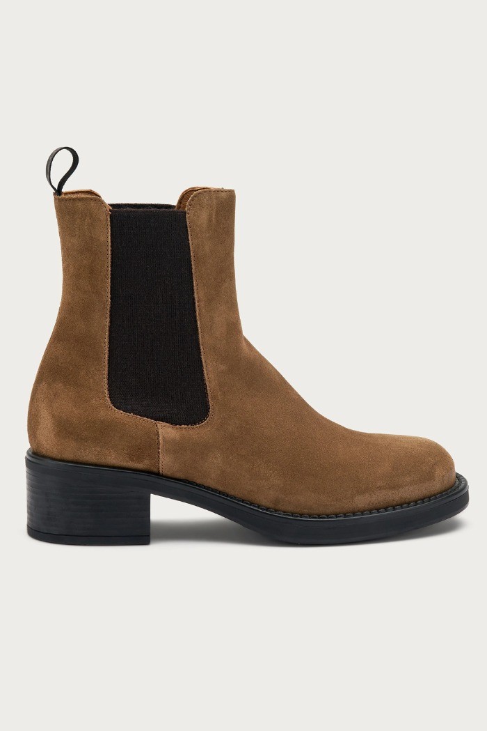 Frau beatles con tacco in pelle scamosciata Softy 82A5 [26f44fd6]