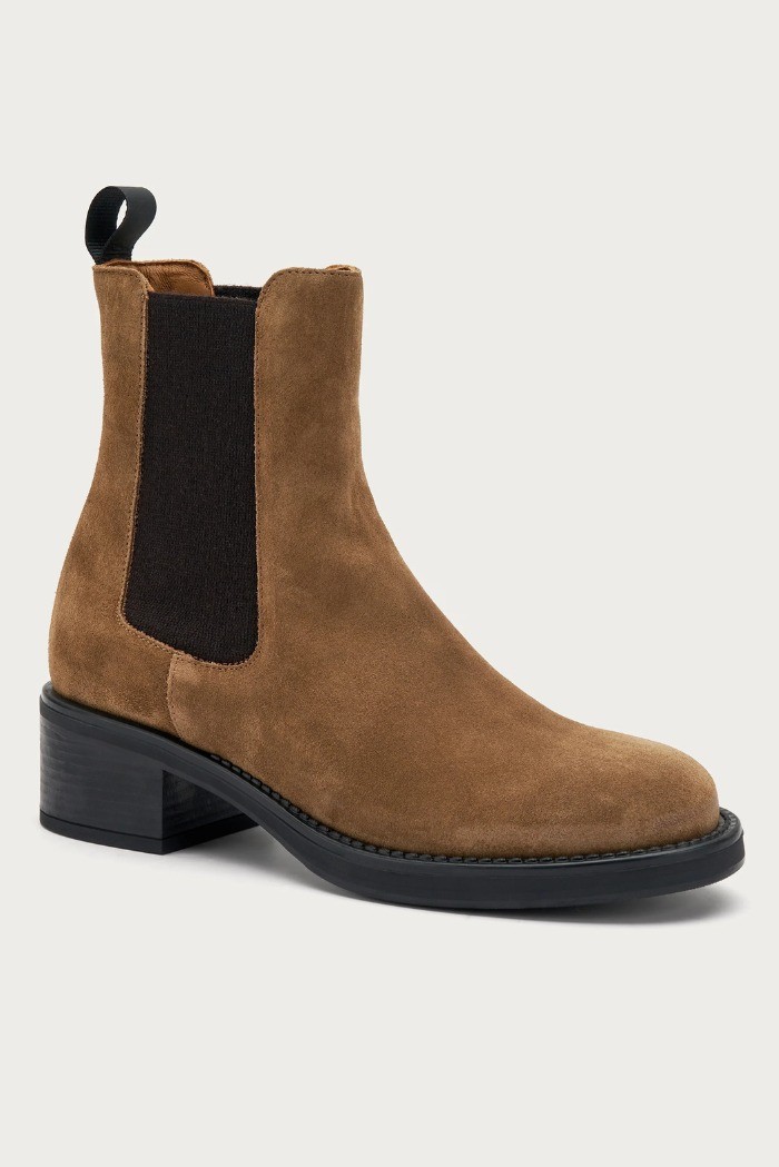 Frau beatles con tacco in pelle scamosciata Softy 82A5 [ffd20cdb]
