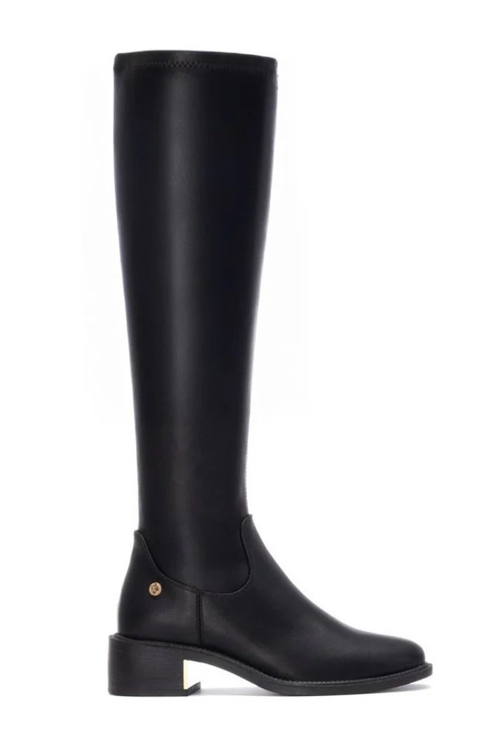 Xti stivale in ecopelle stretch con zip 144722 [cbe1a844]